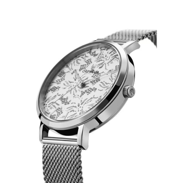 ORPHELIA - Damklocka - Kvarts - Analog - Armband i rostfritt stål - Silver - OR12803