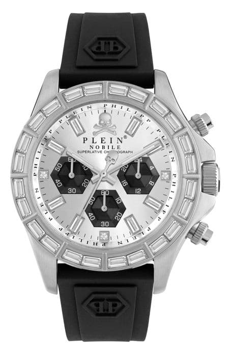 Philipp Plein Watch - Herr - PWVAA0123 - Svart silikon - 43mm - 5 bar