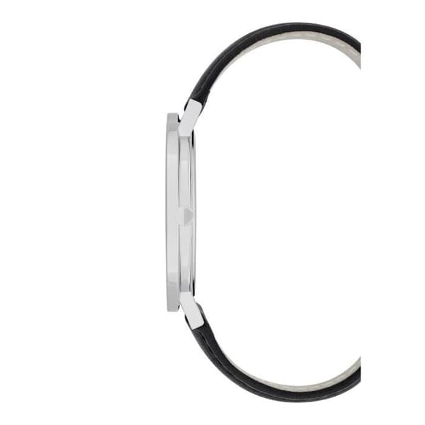 Pierre Cardin Herr Quartz Analog Svart Läderklocka CBV.1025