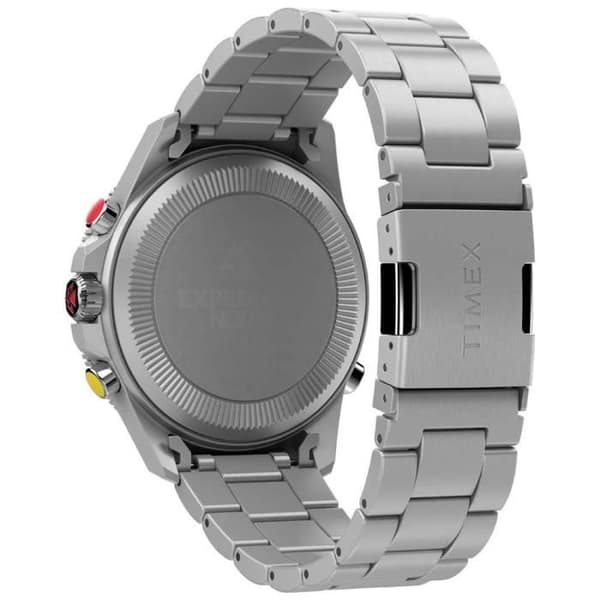 TIMEX klocka - Herr - TW2V41800 - 10 ATM vattentät - Grått armband i rostfritt stål
