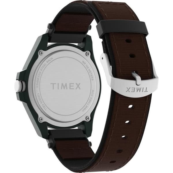 Klocka - Timex - TW4B26500 - Svart Tyg - 41 mm - Vattentålig 3 bar