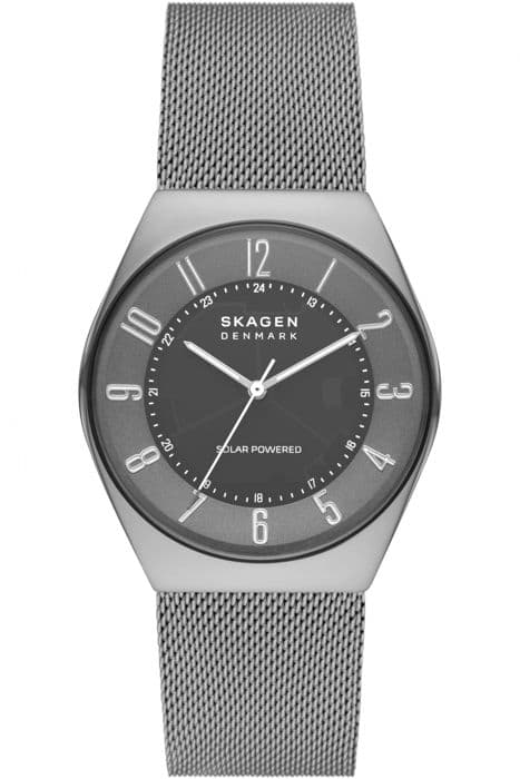 Skagen herrklocka - SKW6836 - Grå rostfritt stål - 3 Atm - Solenergi