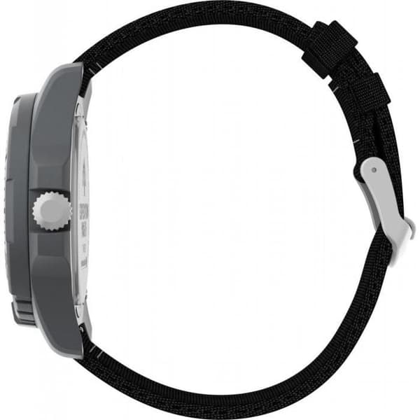 Klocka - Timex - TW2V40500 - Svart Textil - 45mm - Vattentålighet 5 bar - Analog Kvarts