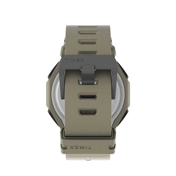 Timex Watch - Herr - TW2V35500 - Beige plast - 10 Atm - Quartz - Dubbel skärm - Vuxen - Klassisk