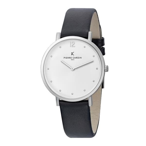Pierre Cardin Damklocka i analog kvartsläder - CBV.1007