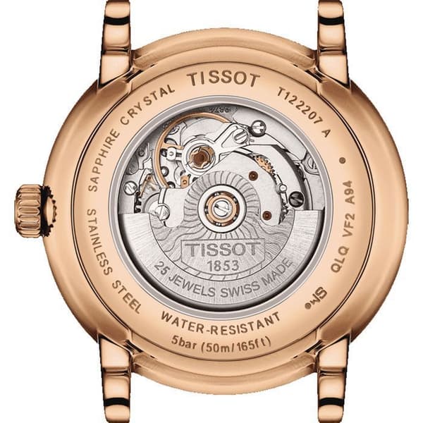 Klocka - Tissot - T1222073603300 - Brunt läder - 30 mm - Vattentålig 5 bar