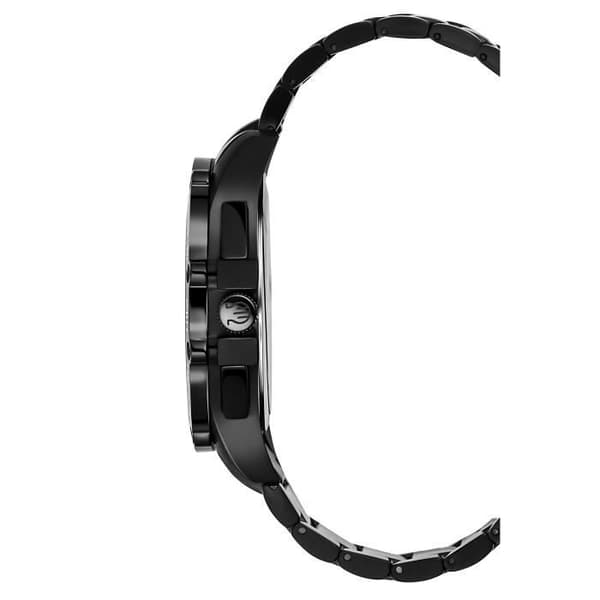 ORPHELIA Herrklocka - Kvarts - Kronograf - Armband i rostfritt stål - Svart - OR82812