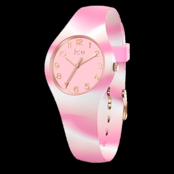Ice Watch - Girls - 021011 - Flerfärgad silikon - 28 mm - 10 mm - Rosa - 19 cm - 12 mm - 10 bar - 22g
