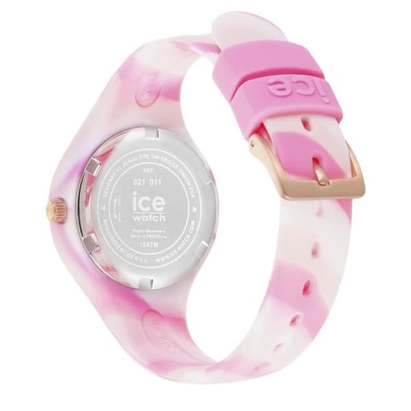 Ice Watch - Girls - 021011 - Flerfärgad silikon - 28 mm - 10 mm - Rosa - 19 cm - 12 mm - 10 bar - 22g