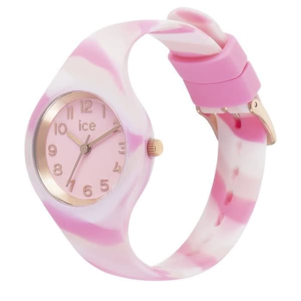 Ice Watch - Girls - 021011 - Flerfärgad silikon - 28 mm - 10 mm - Rosa - 19 cm - 12 mm - 10 bar - 22g