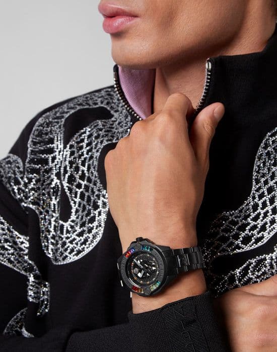 Philipp Plein Watch - Unisex - PWNAA0522 - Svart rostfritt stål - 41 mm - 5 bar