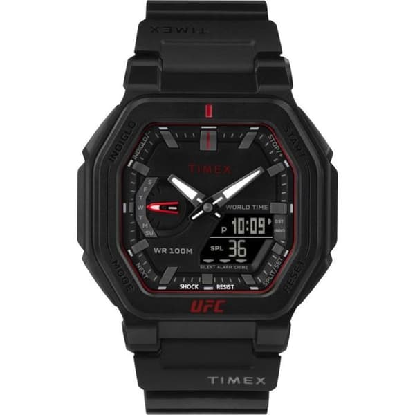 Timex Watch - Herr - TW2V55200 - Vattentät 10 Atm - Svart plastrem