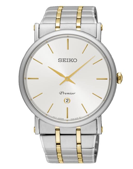 Klocka - Seiko - SKP400P1 - Rostfritt stål - Safirglas - Kvarts - Silver