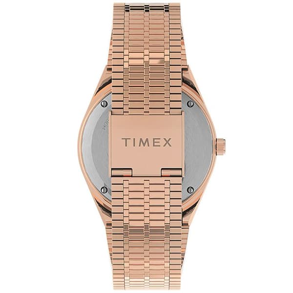 TIMEX - Damklocka - Kvarts - Analog - Armband i rostfritt stål Ip-rosé - TW2U95700