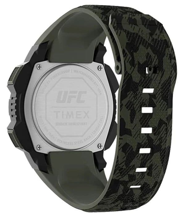 Timex Watch - Herr - TW4B27500 - Grön plast - 44mm - 20 bar - Quartz - Digital - Sport