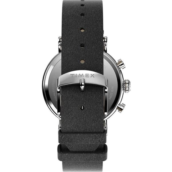 Timex herrklocka - TW2V71100 i svart läder - Diameter 40 mm - Vattentät 5 ATM