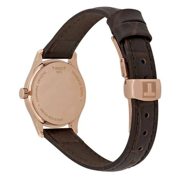 Damklocka - TISSOT - TRADITION 5.5 LADY - Läder - Kvarts - Vattentålighet 3 ATM