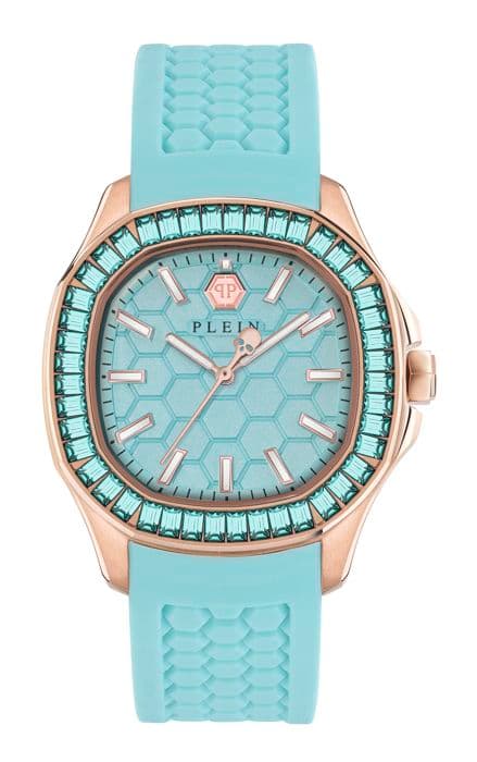 Philipp Plein Watch - Dam - PWTAA0323 - Grön silikon - 38mm - 5 bar
