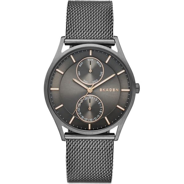 SKAGEN HOLST HERR 40MM REM FRITT STÅL QUARTZ WATCH SKW6180