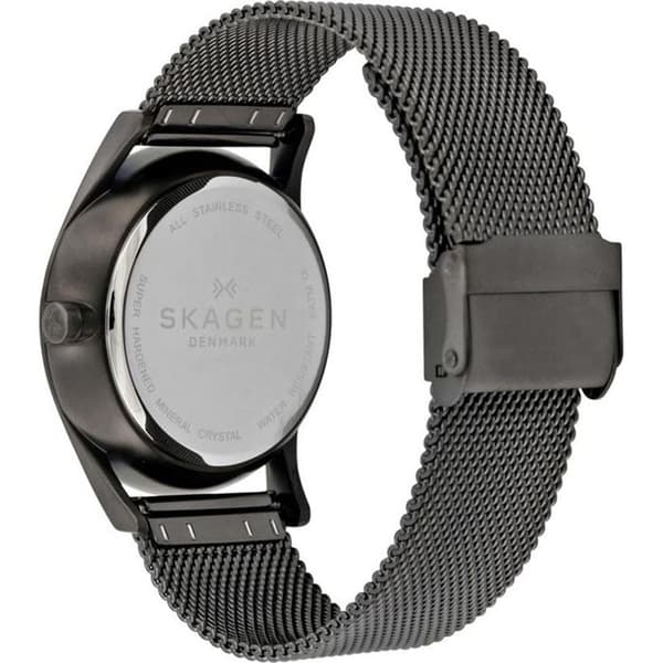 SKAGEN HOLST HERR 40MM REM FRITT STÅL QUARTZ WATCH SKW6180