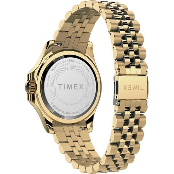 Timex Klocka - Kvinnor - TW2V79400 - Guld Rostfritt stål - 41 mm - 11 mm - 5 bar
