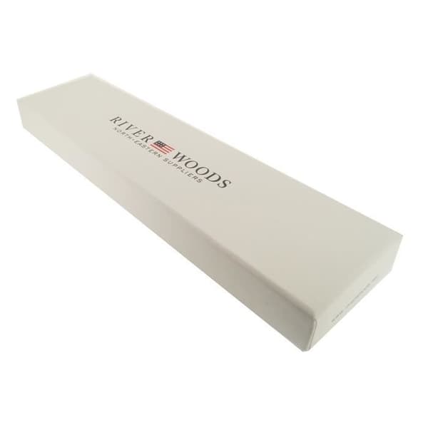River Woods Analog Quartz Läderklocka för män - RW420027