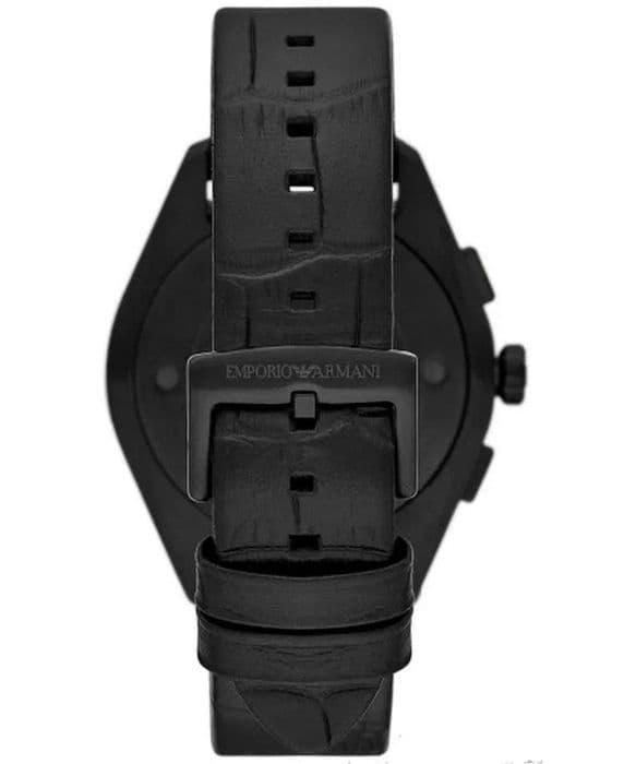 Chronograph Watch - Emporio Armani - AR11483 - Pro-planet läder - 5 ATM vattentäthet - Analog