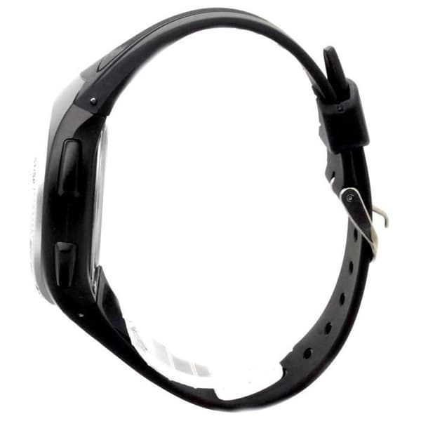 Gummiklämmor Herrklocka - CLIPS - Kvarts - Digital - Svart - Oval