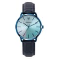 Miniatyrbild 1 av 4: Herrur ORPHELIA - Quartz Analog - Blå Läderarmband OR61906