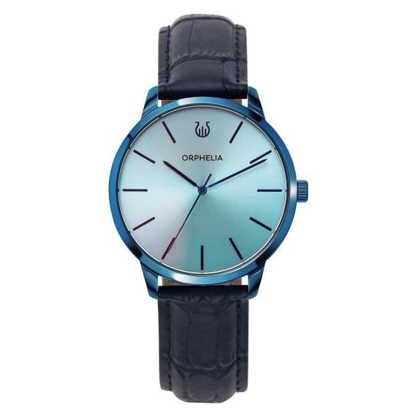 Herrur ORPHELIA - Quartz Analog - Blå Läderarmband OR61906