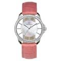 Miniatyrbild 1 av 4: ORPHELIA Damklocka - Analog Quartz - Rosa läderarmband - OR11806
