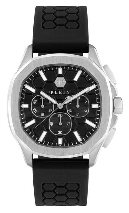 Philipp Plein Watch - Herr - PWSAA0123 - Svart silikon - 44 mm - 5 bar