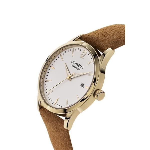 Orphelia Fashion Damklocka OF711823 Analog Quartz Brown Läderrem