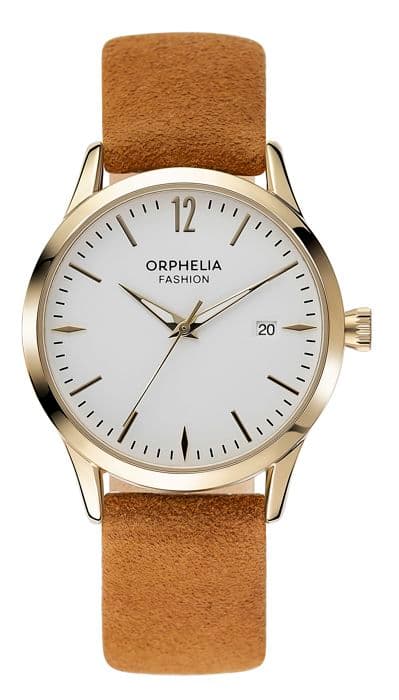 Orphelia Fashion Damklocka OF711823 Analog Quartz Brown Läderrem