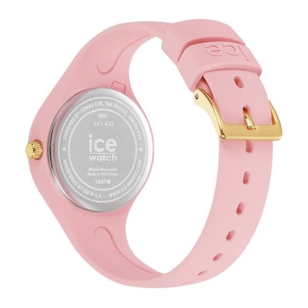 ICE WATCH klocka - Tjejer - 021432 - Rosa silikonband - Vattentät 10 ATM