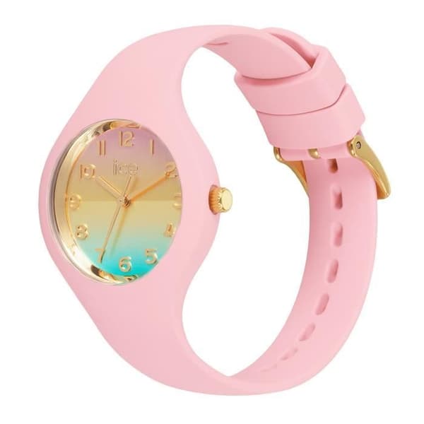 ICE WATCH klocka - Tjejer - 021432 - Rosa silikonband - Vattentät 10 ATM