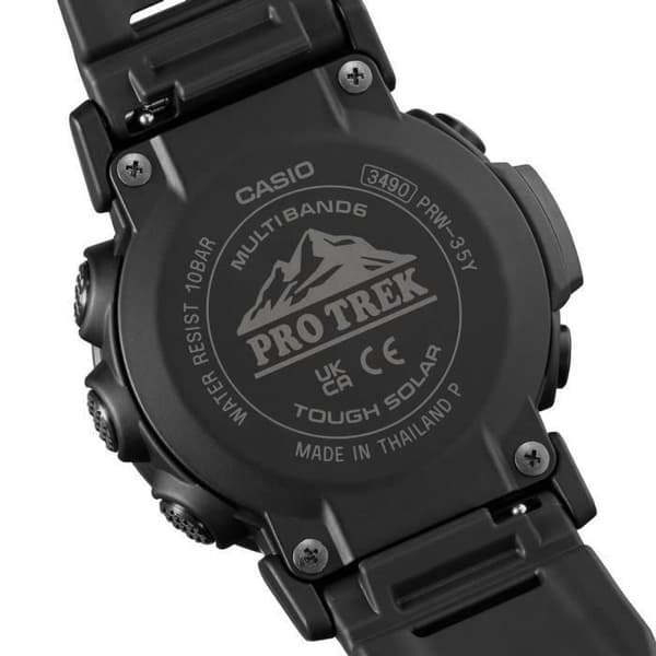Casio Watch - Herr - PRW-35Y-1BER - Vattentät 10 Atm - Svart plastrem