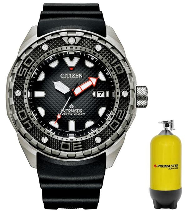 Citizen NB6004-08E Herrklocka - Automatisk - Analog - Svart gummiband