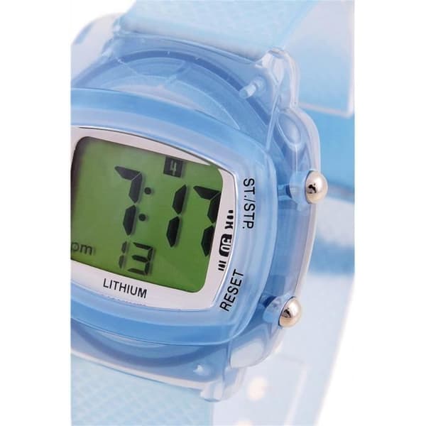 SHAON Resin Digital Quartz Herrklocka - SHAON Brand - Alarm, Kronograf - Blå