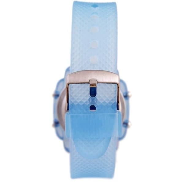 SHAON Resin Digital Quartz Herrklocka - SHAON Brand - Alarm, Kronograf - Blå