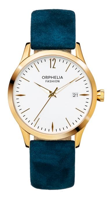 Orphelia Fashion Damklocka OF711700 Analog Quartz Blue Läderarmband