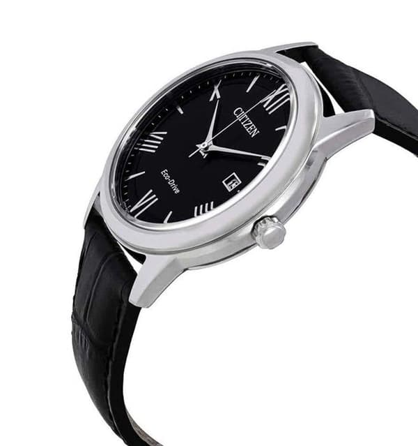 Citizen - Citizen Sports Watch för män i svart läder Ref 46749