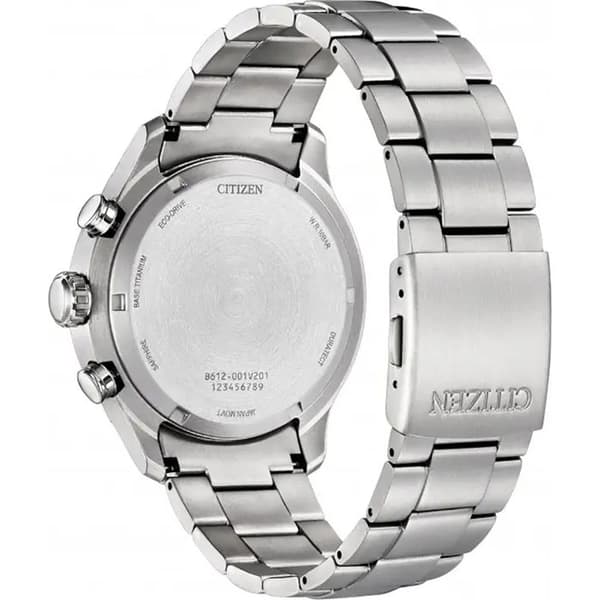 Citizen Herrklocka Eco-Drive Chronograph Titan Silver Armband CA0810-88L