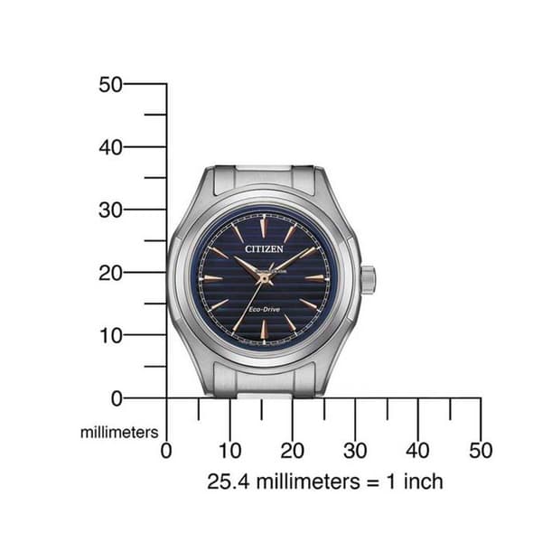 Citizen FE2110-81L Damklocka - Silver Rostfritt stål - 32mm - Solenergi - Vattentålig 10 bar