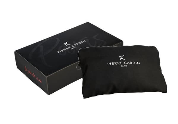 Pierre Cardin herrkvarts multi-urtavla brun läderklocka PC902731F119