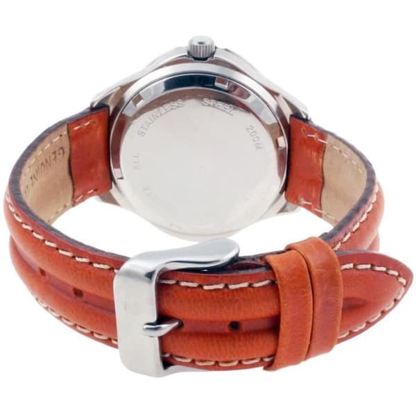 SHAON Läder Analog Quartz Herrklocka - SHAON Brand - Analog Display Type - Quartz Movement