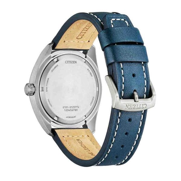 Citizen Watch - Herr - BM8560-45L - Blått läder - 42mm - Vattentät 10 bar
