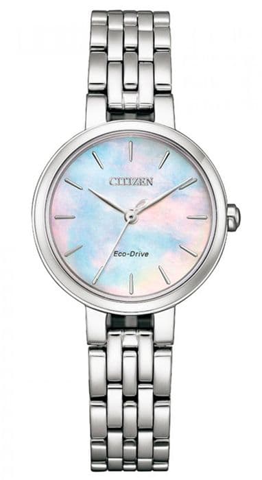 Citizen - Damklocka - Eco-Drive - Analog - Silverarmband i rostfritt stål - EM0990-81Y