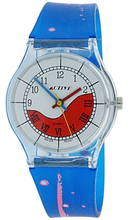 ACTIVE Watch -ACT-016 för kvinnor - Quartz Movement - Blå plast