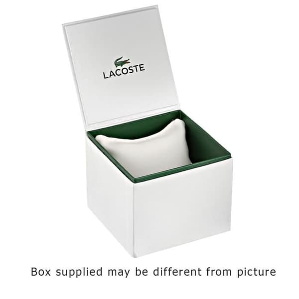 Lacoste Legacy herr 42 mm brunt läderband kvartsklocka 2010981
